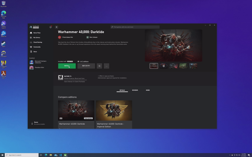 Recherche de Stadia : Shadow est un tout autre chemin vers cloud le jeu, pour le meilleur ou pour le pire Les titres Xbox PC Game Pass sont disponibles via Shadow diffusion